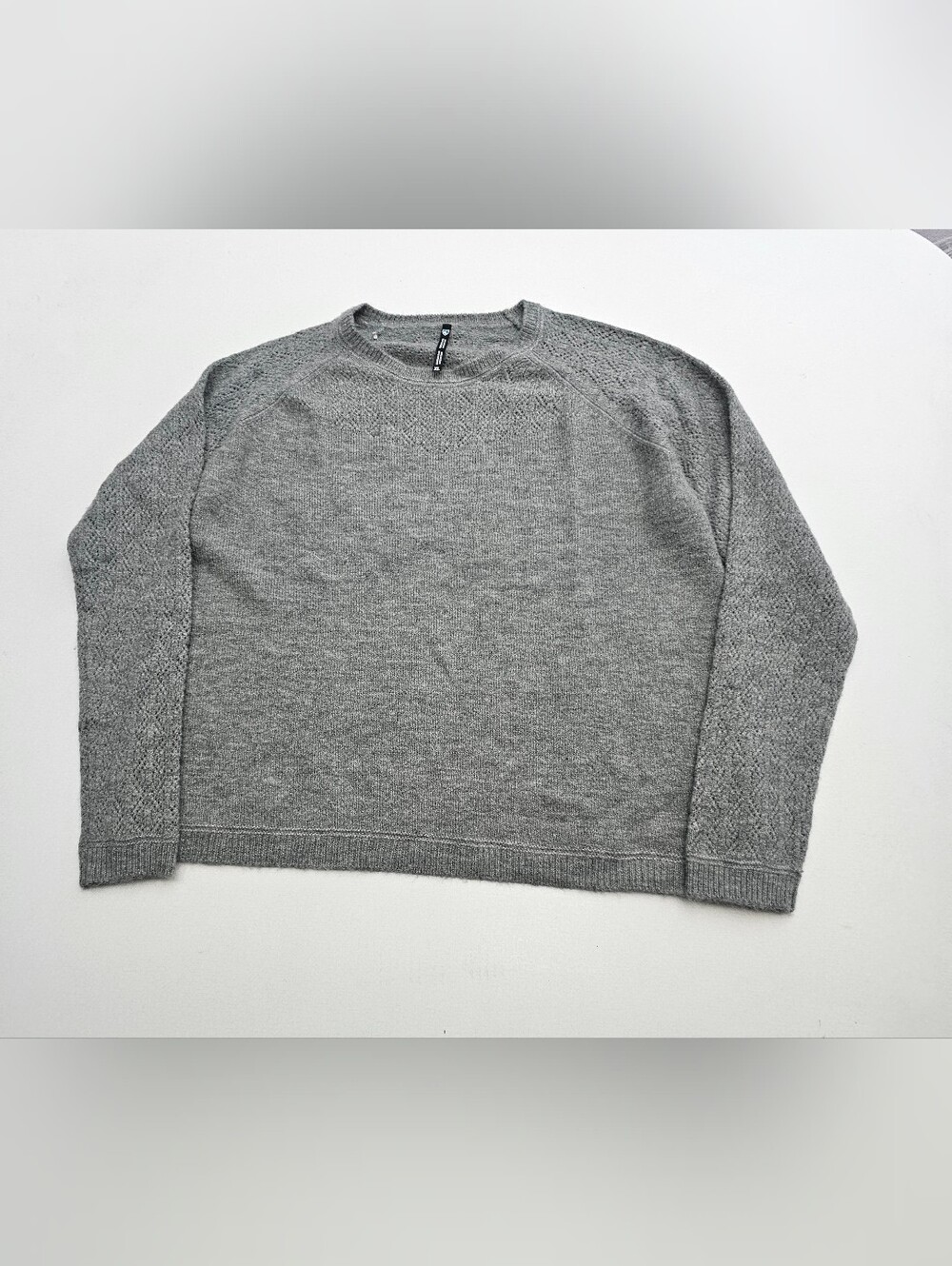 Kuhl Women Pointelle Wool Blend Sweater